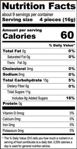 Bali's Best Ginger Chews, Soothing Turmeric Flavor, 5.08 Oz, Individually Wrapped Soft Candy, Made with 100% Real Ginger, Digestive Health Support