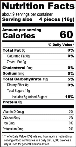 Bali's Best Ginger Chews, Soothing Turmeric Flavor, 5.08 Oz, Individually Wrapped Soft Candy, Made with 100% Real Ginger, Digestive Health Support