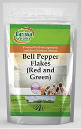 Bell Pepper Flakes (Red and Green) (8 oz, ZIN: 526030) - 2 Pack