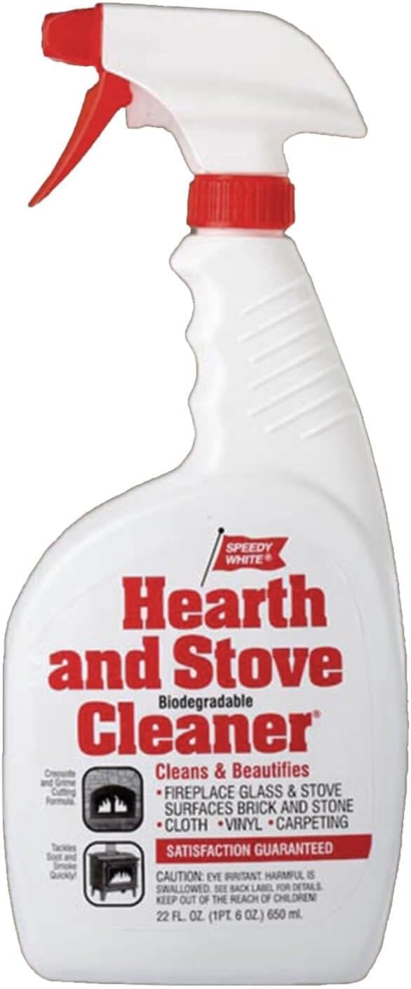 The Chimney Shop Speedy White Hearth & Stove Cleaner Combo Pack - 22 OZ Spray Bottle and 1 Gallon Refill
