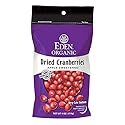 Eden Organic Dried Cranberries, 4-Ounce Pouches (Pack of 5)