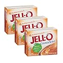 Jellos Butterscotch Cook & Serve Instant Pudding & Pie Filling Pack of 3 3.5 oz Boxes (Total 10.5 oz) Jello w/Exit 28 Bargains Sticker
