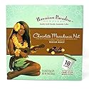 Hawaiian Paradise Coffee Chocolate Macadamia Nut Single Serve Cups 18 Count - Medium Roast - Compatible with Keurig K-Cup Brewers