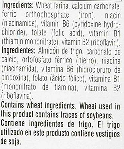 Farina Mills Fortified Farina Creamy Hot Wheat Cereal 28 oz (Packaging May Vary) (Pack of 2)