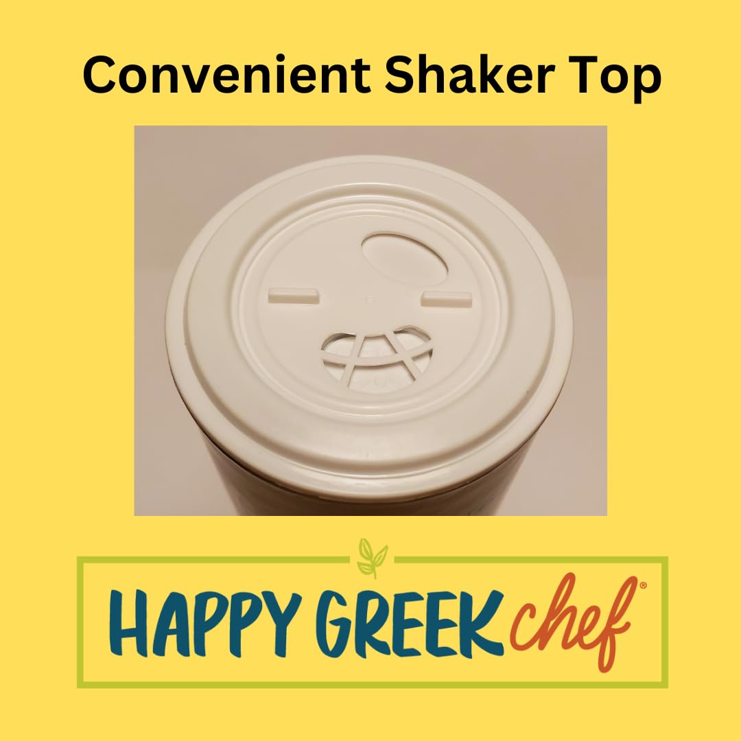 Happy Greek Chef SALT FREE All Purpose Greek Seasoning | Organic and Non-GMO Herbs and Spices, MSG Free | 2.5 oz