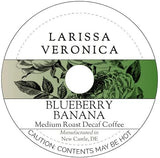 Blueberry Banana Medium Roast Decaf Coffee (Single Serve K-Cup Pods) (Gourmet, Naturally Flavored, Whole Coffee Beans) (12 pods, ZIN: 576185) - 2 Pack