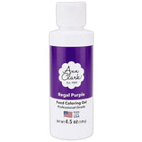 Ann Clark Regal Purple Food Coloring Gel Large 4.5 oz. Professional Grade Made in USA