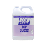 Don Aslett Top Gloss Floor Finish (1 Gallon) Long-Lasting High Gloss Shine | Slip-Resistant Protective Acrylic Finish | Restore Polish on Multi