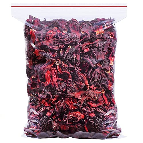 Roselle tea 3.52oz whole flower hibiscus tea red dried flower fruit tea ???? 100g