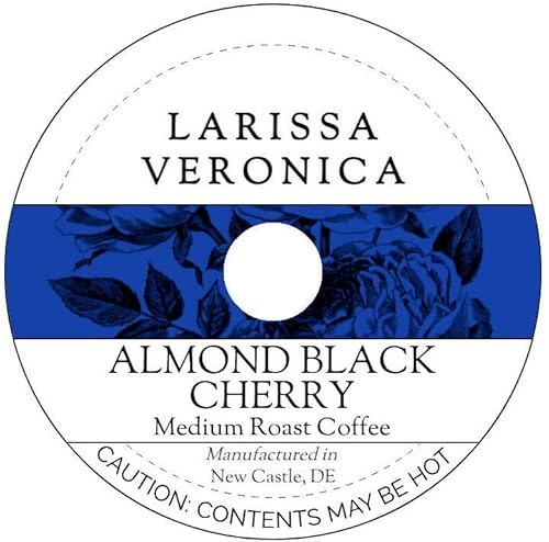 Almond Black Cherry Medium Roast Coffee (Single Serve K-Cup Pods) (Gourmet, Naturally Flavored, Whole Coffee Beans) (12 pods, ZIN: 576456) - 3 Pack