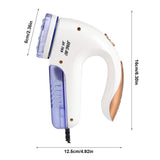 Electric Fabric Shaver, Sweater Defuzzer Clothes Fuzz Lint Remover with Replaceable Blade and Brush for Vest/Sweater/Skirt/Sweatshirt/Scarf/Socks
