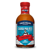 True Made Foods Carolina Red BBQ Sauce, Authentic Pitmaster Barbecue Recipe, No Sugar, Keto, Whole30, Paleo, Vegan, Gluten Free (18oz, 3 Pack)