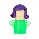 PPINA Microwave Cleaner Steam Angry mama Easily Cleans the Crud In Minutes. Fast Action Steam Kitchen Gadget,Just Add Vinegar and Water (green)