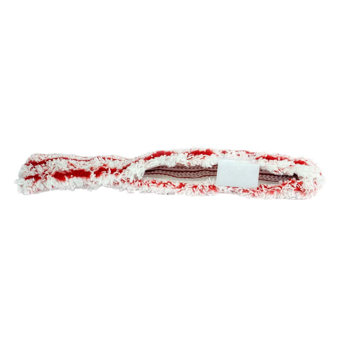 Pulex MicroTiger 10 Inch Sleeve - Red and White Striped, Abrasive for Tough Scrubbing