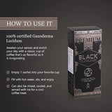 ORGANO Combo Pack, 1 box Black Coffee And 1 box King of Coffee 100% Certified Organic Gourmet Coffee