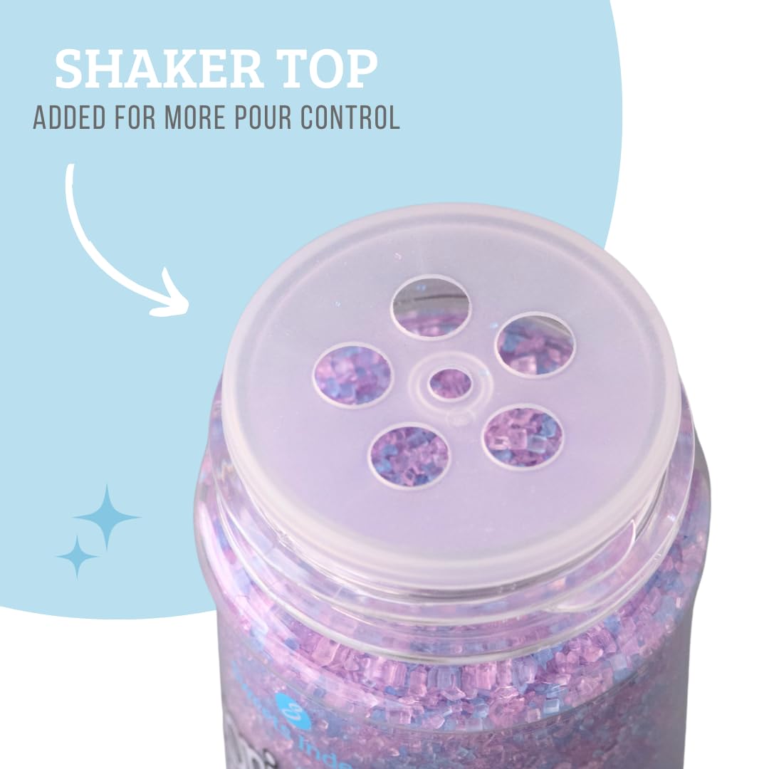 Sweets Indeed Dye Free Pastel Sugar Mix, Dye Free, Edible Sugar Mix, Perfect for Cake Decorations, Baking, Ice Cream, Cookies, Cupcake Topper 3.35
