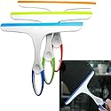 Window Cleaner Glass Wiper Squeegee Shower Bathroom Mirror Car Blade Surface Cleaning Brush