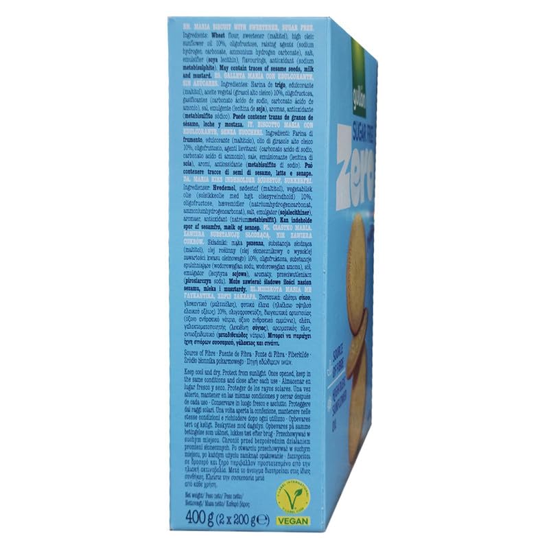 Gullon Sugar Free Maria Biscuits 400g