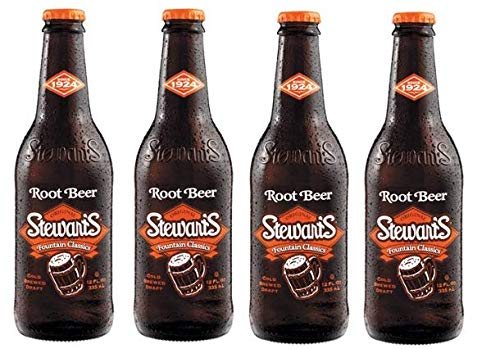 Stewart Root Beer 12 oz - 4CT