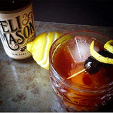 Eli Mason Demerara Syrup - Small-Batch Craft Cocktail Syrup Made with Rich Demerara Sugar for Old Fashioneds, Whiskey Drinks & Classic Cocktails