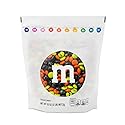 M&M’S WORLD Pre-Printed Halloween Candy - 2lbs of Bulk Candy in Resealable Pack for Halloween Party, Trick or Treat Favor, Halloween Dessert