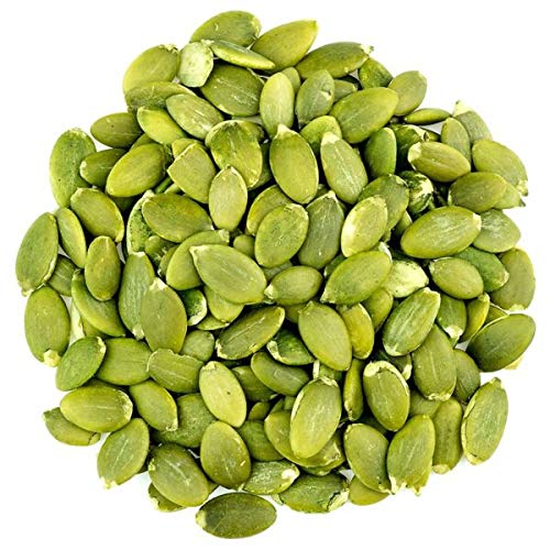 Aiva Pumpkin Seeds Raw (4 LB Bulk) - Premium Whole Pepitas for Snacking, Baking, Salad Toppings, Cereal, Roasting and Cooking Shelled Pepitas