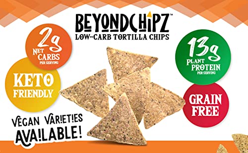 BeyondChipz Low Carb Tortilla Chips, Bang Bang Ranch, Keto Friendly, Gluten Free, One 5.3oz Bag