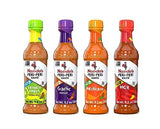 Nando's PERi-PERi Hot Sauce Variety Gift Pack - Medium, Hot, Garlic, Lemon & Herb Piri Piri Sauces | Flavorful Hot Sauce Gift Set Box | Great as Wing