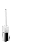 AXOR Toilet Brush with Holder, Freestanding Easy Install 14-inch Modern Accessories in Chrome, 41536000