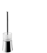 AXOR Toilet Brush with Holder, Freestanding Easy Install 14-inch Modern Accessories in Chrome, 41536000
