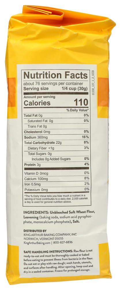 King Arthur Flour Self Rising Flour 5 Pound Bag