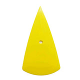 SYTASOO 3PCS Contour Squeegee for Vinyl Wraps & Decals Scraper Triangle Pointed Sharp Bubble Scraper Corner Reach Tools Fine-Edge Detailer Hand Tool