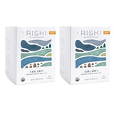 Rishi Tea Earl Grey Herbal Tea | Immune Support, USDA Certified Organic, Fair Trade Black Tea, Antioxidants, Caffeinated, Citrus Flavors for Taste |