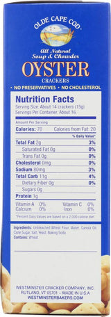 Olde Cape Cod, Cracker Oyster, 8-Ounce (12 Pack)