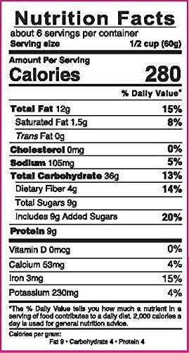 FIONAS Almond Millet Granola, 12 OZ
