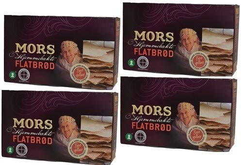 Mors Hjemmebakte Flatbread - 4 pack