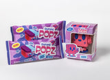 Gummi Popz Series 1 Sweet Surprise Pack - Gummi Collectible Toy + 2 Sweet Mixed Berry Popping Gummi Candy Packs | Limited Edition Candy & Toy Gift Set