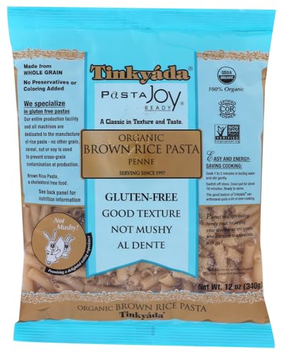 Tinkyada Pasta - Brown Rice Pasta Penne Organic - 12 oz (pack of 2)