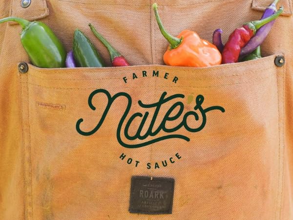 Farmer Nate's 1815 Special Reserve Hot Sauce - Gourmet Indian-Inspired Blend with Ghost Pepper, Chickpeas, Curry & Spices - Small Batch, Bold & Creamy