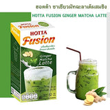 Hotta Fusion, Instant Matcha Green Tea with Ginger Latte Drink 13g X 8 Sachet
