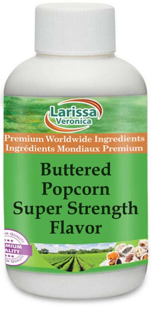 Buttered Popcorn Super Strength Flavor (8 oz, ZIN: 527578)