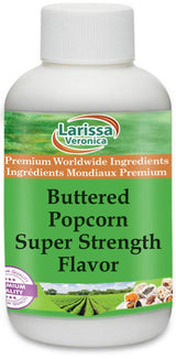 Buttered Popcorn Super Strength Flavor (8 oz, ZIN: 527578)