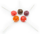 POPS Lollipops 1 lb - Bulk Bag, 5 Assorted Flavors, Gluten Free, Chewy Center & Hard Candy Coating, Individually Wrapped Suckers (24 Pieces)