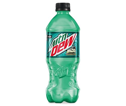 Mtn Dew Baja Blast 20 oz 4pack Mountain soda pop soft drink