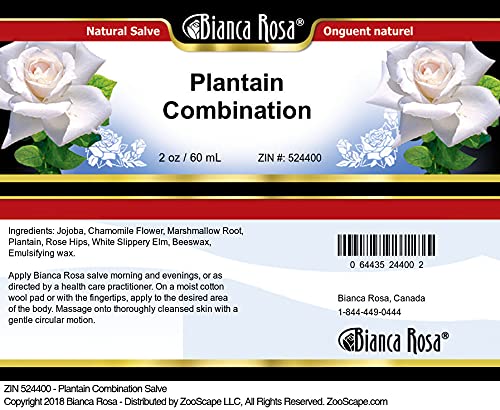 Bianca Rosa Plantain Combination Salve (2 oz, ZIN: 524400)