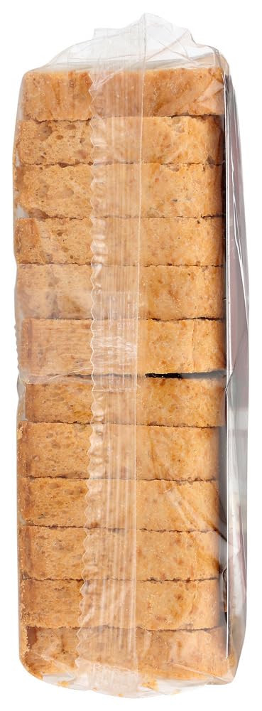 Organic Whole Wheat Mini Toasts by Les Trois Petits Cochons (2.8 ounce) - Pack of 3