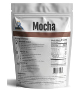 Royal Flavorings Mocha Premium Flavored Frappe Drink Mix for Blended Frappe, Iced or Hot Drinks, Stand up Resealable Bag 3 Lb.