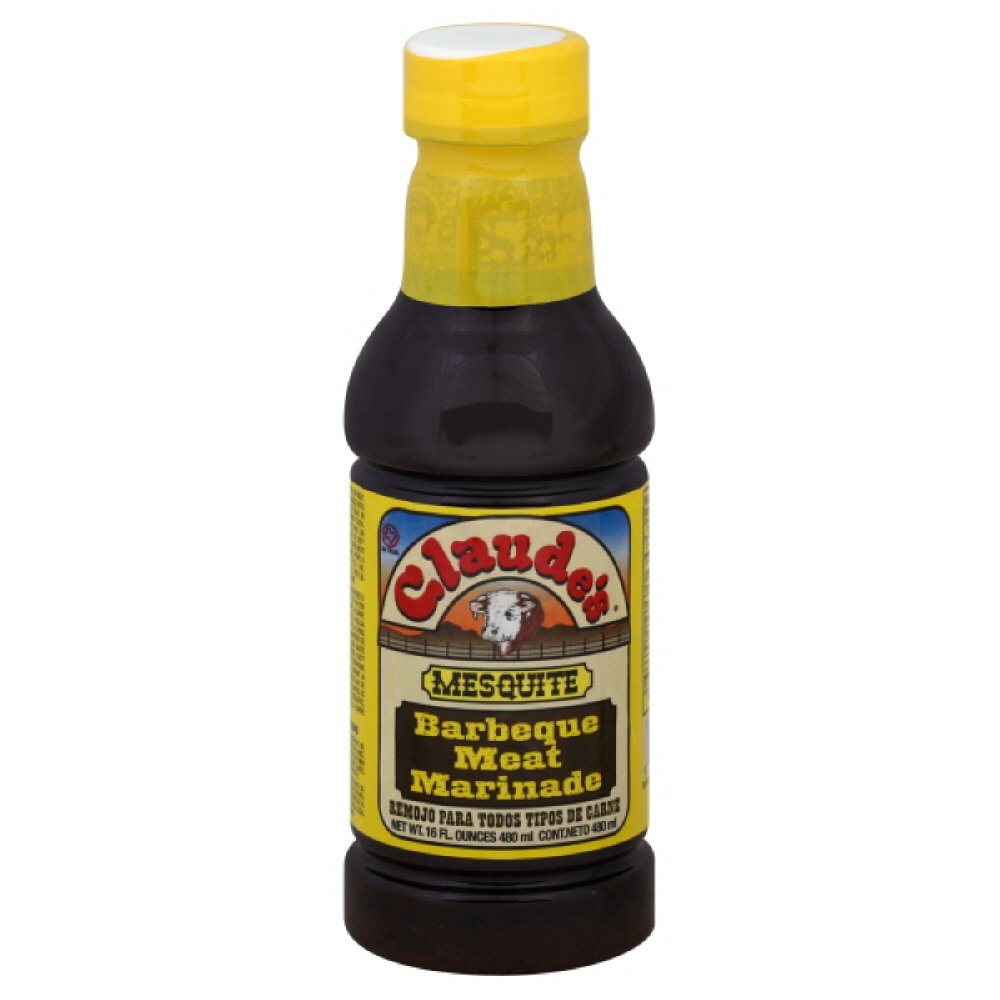 Claude's Barbcue Sauce Marinade, Mesquite, 16-Ounce (Pack of 6)