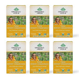Organic India Tulsi Honey Chamomile Tea Bags - Herbal Tea for Stress Relieving & Calming, Immune Support, Adaptogen, Gluten-Free, USDA Certified