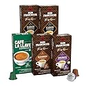 Don Francisco's and Cafe La Llave Espresso Capsule Variety Pack - 50 Recyclable Aluminum Pods Compatible with Nespresso Original Line Machines